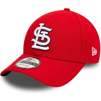 lippikset-kaareva-punainen-saadettava-nauha-9forty-the-league-st-louis-cardinals-mlb-new-era