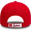 lippikset-kaareva-punainen-saadettava-nauha-9forty-the-league-st-louis-cardinals-mlb-new-era