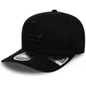 lippikset-kaareva-musta-snapback-9fifty-stretch-snap-tonal-los-angeles-dodgers-mlb-new-era