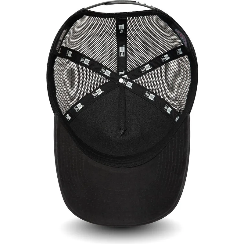 lippikset-kaareva-rekka-musta-snapback-a-frame-port-city-roosters-milb-new-era