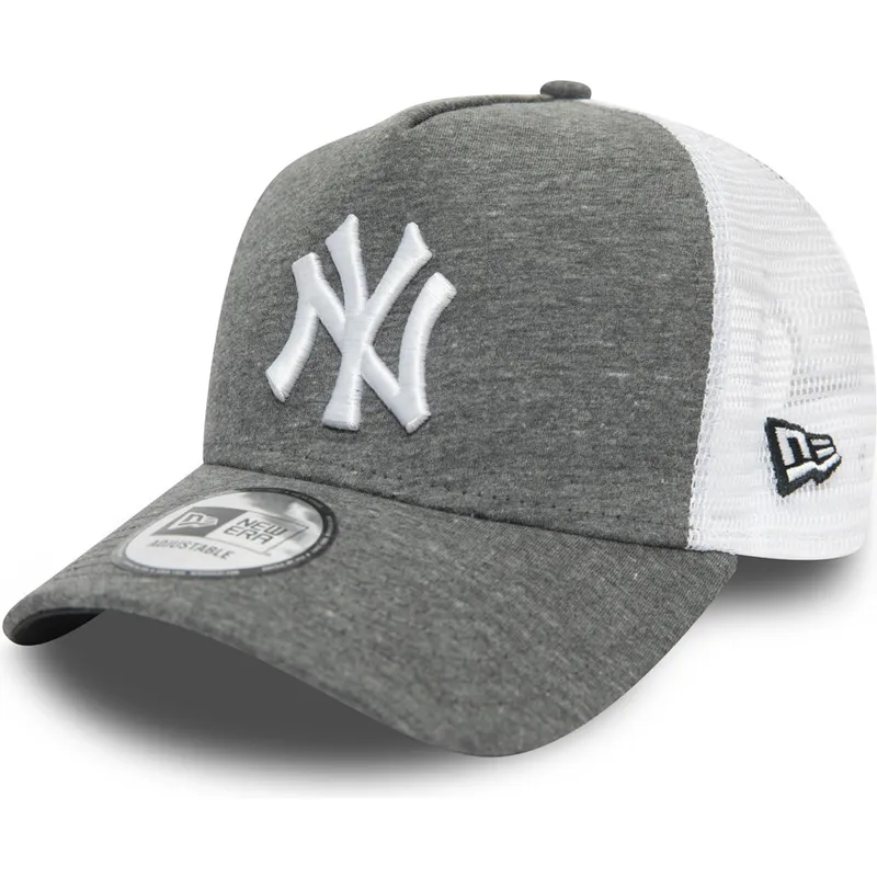 lippikset-kaareva-rekka-harmaa-snapback-a-frame-jersey-essential-new-york-yankees-mlb-new-era