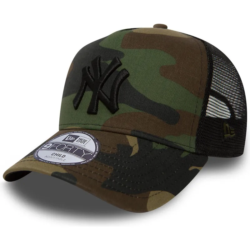 lippikset-kaareva-rekka-maastokuvio-snapback-lapsille-a-frame-clean-new-york-yankees-mlb-new-era lippikset-kaareva-rekka-maastokuvio-snapback-lapsille-a-frame-clean-new-york-yankees-mlb-new-era