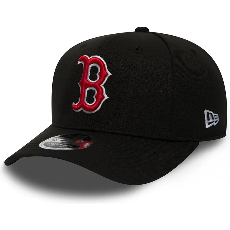 lippikset-kaareva-musta-snapback-9fifty-stretch-snap-boston-red-sox-mlb-new-era