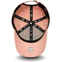 cap-kaareva-pink-adjustable-strap-lapsille-9forty-league-essential-new-york-yankees-mlb-new-era
