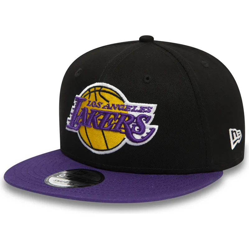 lippikset-littea-musta-snapback-9fifty-los-angeles-lakers-nba-new-era