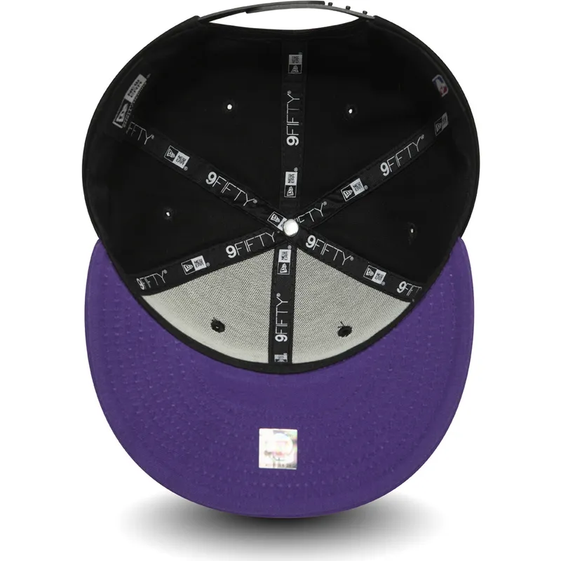 lippikset-littea-musta-snapback-9fifty-los-angeles-lakers-nba-new-era