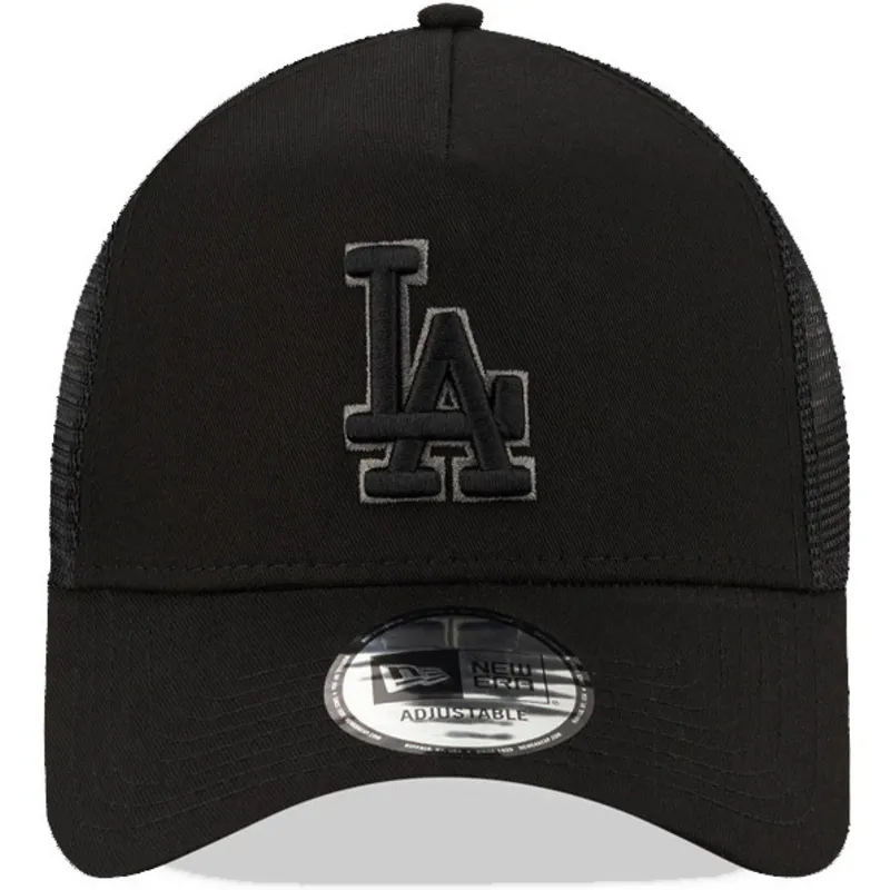 lippikset-kaareva-rekka-musta-snapback-9forty-a-frame-los-angeles-dodgers-mlb-new-era