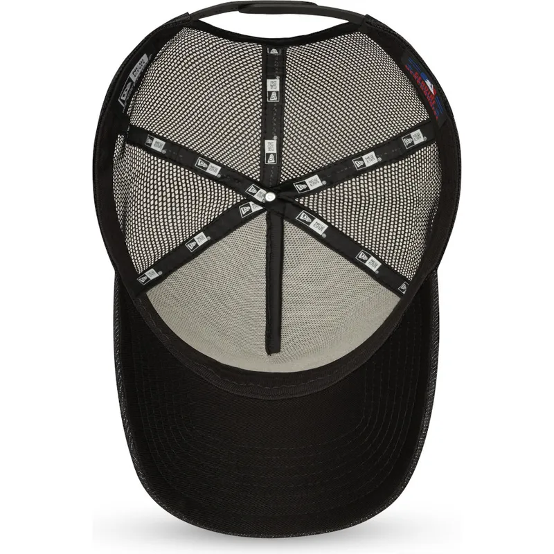 lippikset-kaareva-rekka-musta-snapback-9forty-a-frame-los-angeles-dodgers-mlb-new-era