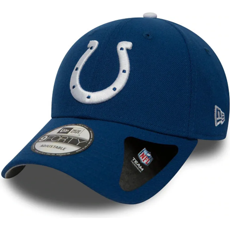 lippikset-kaareva-sininen-saadettava-nauha-9forty-the-league-indianapolis-colts-nfl-new-era