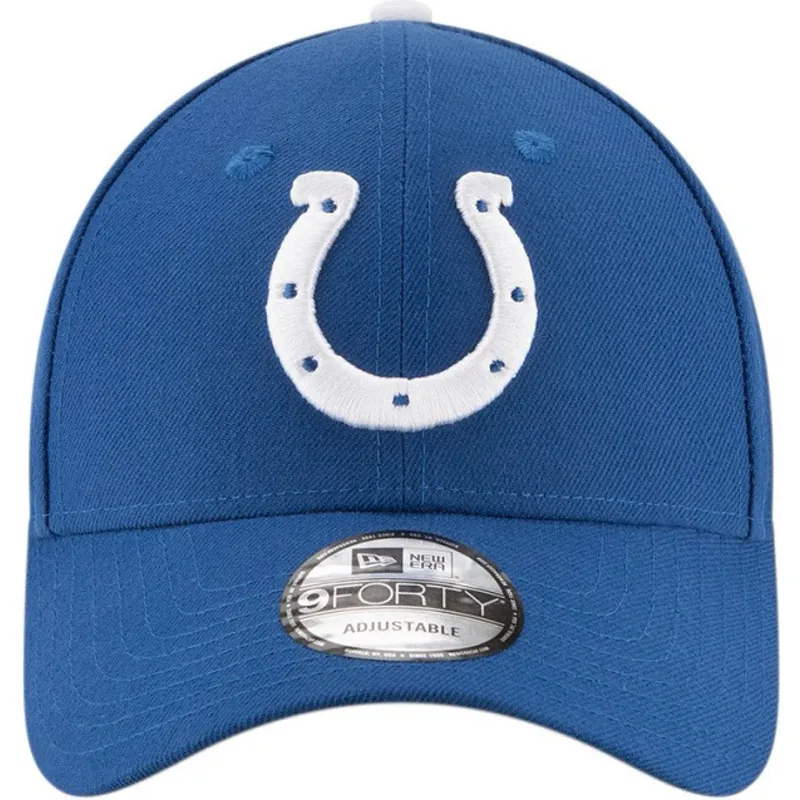 lippikset-kaareva-sininen-saadettava-nauha-9forty-the-league-indianapolis-colts-nfl-new-era