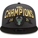 lippikset-littea-harmaa-snapback-9fifty-champions-milwaukee-bucks-nba-new-era