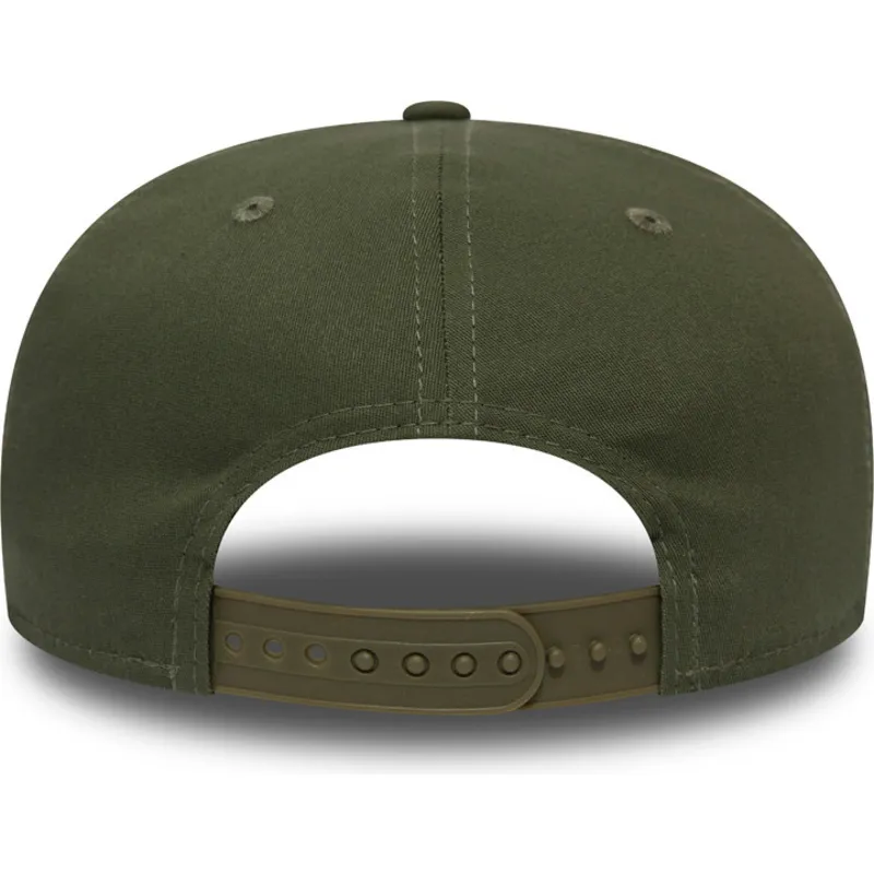 lippikset-kaareva-vihrea-snapback-9fifty-stretch-snap-league-essential-new-york-yankees-mlb-new-era