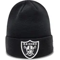 lakit-musta-essential-cuff-las-vegas-raiders-nfl-new-era