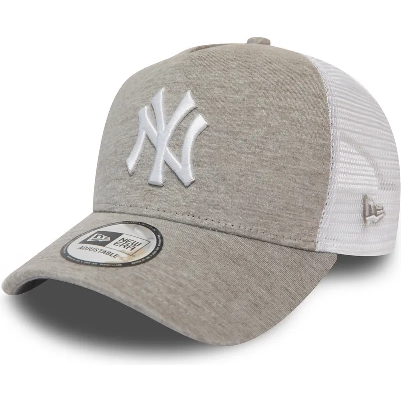 lippikset-kaareva-rekka-harmaa-snapback-a-frame-jersey-essential-new-york-yankees-mlb-new-era