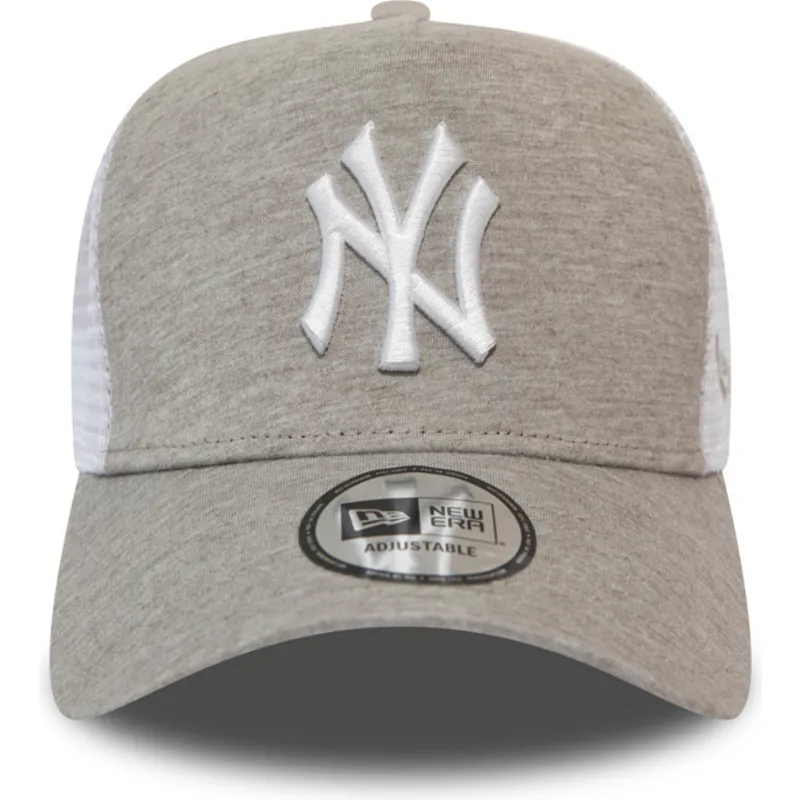 lippikset-kaareva-rekka-harmaa-snapback-a-frame-jersey-essential-new-york-yankees-mlb-new-era