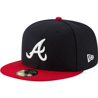 Lippikset litteä laivastonsininen istuva 59FIFTY AC Perf Atlanta Braves MLB New Era