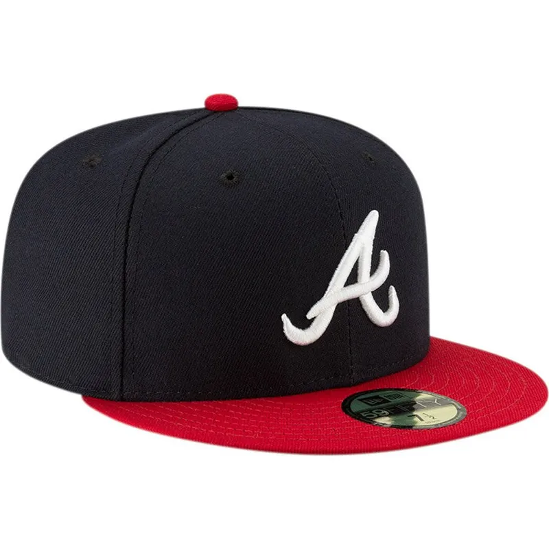 cap-littea-navy-blue-ajustada-59fifty-ac-perf-atlanta-braves-mlb-new-era cap-littea-navy-blue-ajustada-59fifty-ac-perf-atlanta-braves-mlb-new-era