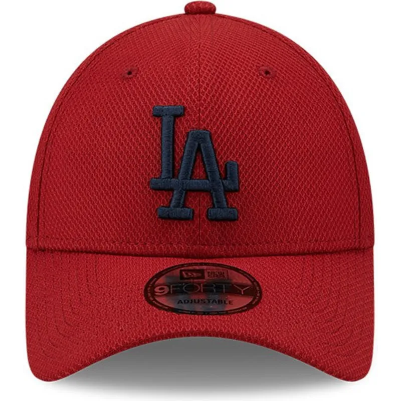 lippikset-kaareva-punainen-saadettava-nauha-9forty-diamond-era-los-angeles-dodgers-mlb-new-era