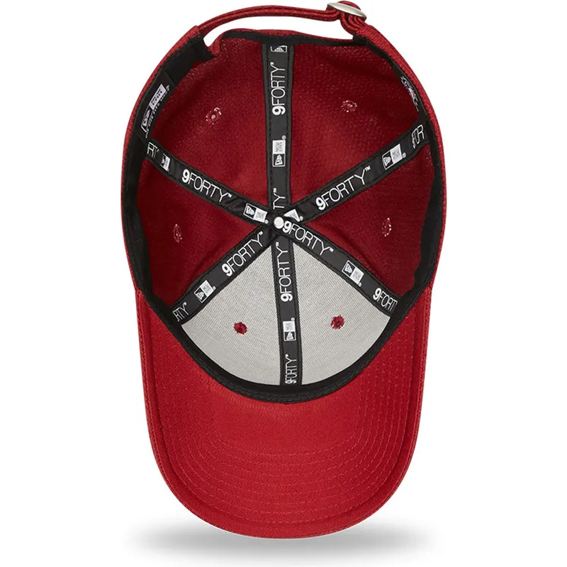 lippikset-kaareva-punainen-saadettava-nauha-9forty-diamond-era-los-angeles-dodgers-mlb-new-era