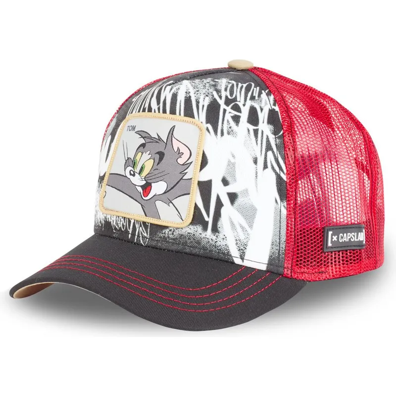 lippikset-kaareva-rekka-musta-snapback-tom2-tom-looney-tunes-capslab
