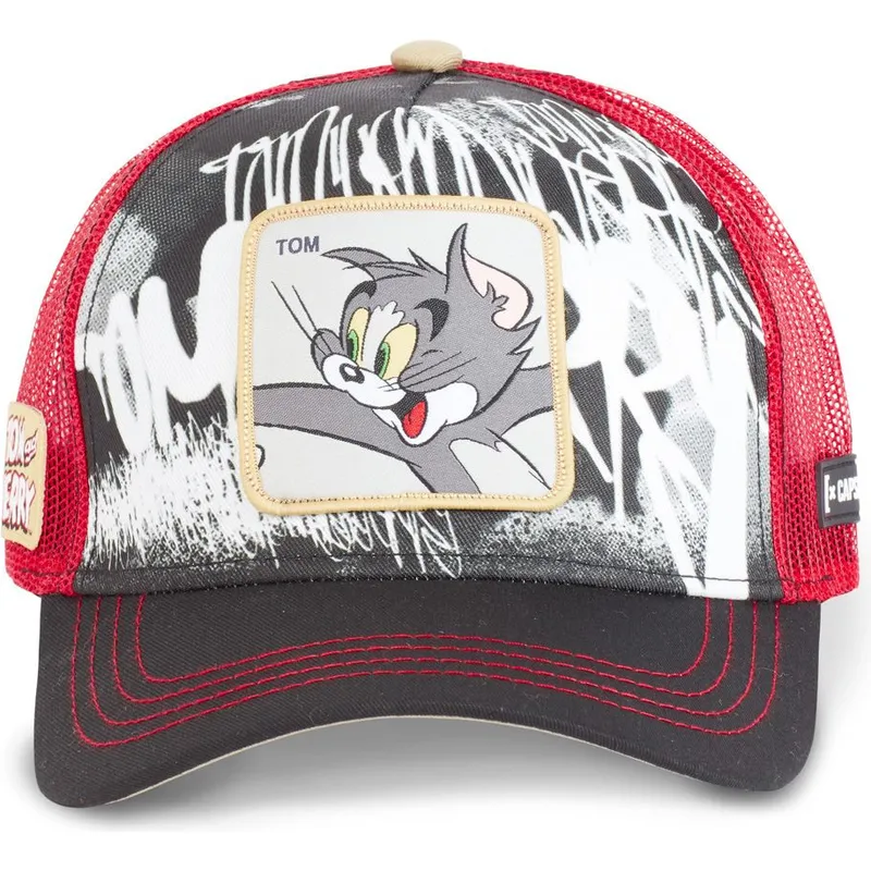 lippikset-kaareva-rekka-musta-snapback-tom2-tom-looney-tunes-capslab