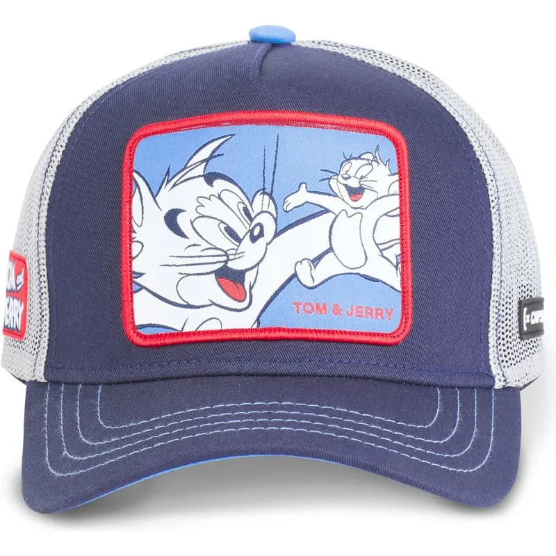 lippikset-kaareva-rekka-laivastonsininen-snapback-taj1-tom-ja-jerry-looney-tunes-capslab