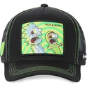 lippikset-kaareva-rekka-musta-snapback-psy2-rick-ja-morty-capslab