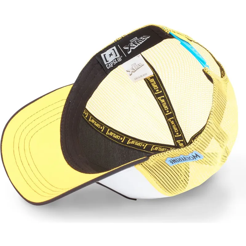 lippikset-kaareva-rekka-valkoinen-snapback-wol2-wolverine-marvel-comics-capslab
