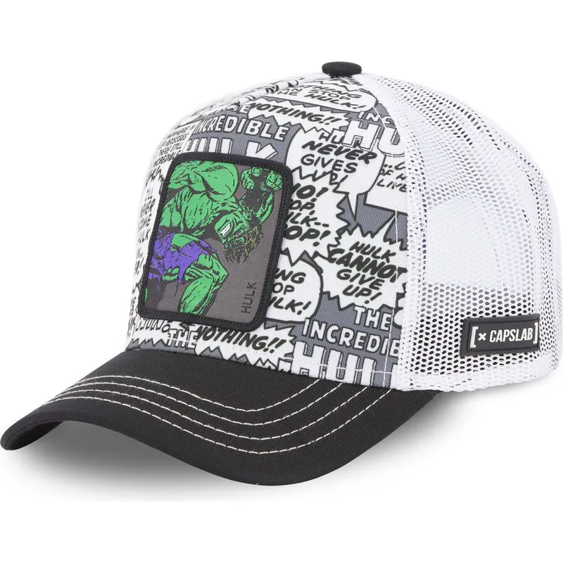 lippikset-kaareva-rekka-valkoinen-snapback-hul1-hulk-marvel-comics-capslab lippikset-kaareva-rekka-valkoinen-snapback-hul1-hulk-marvel-comics-capslab