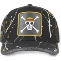 lippikset-kaareva-musta-saadettava-nauha-tag-log1-olkihattujen-merirosvojengi-one-piece-capslab