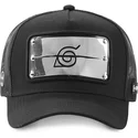 cap-kaareva-black-snapback-konoha-naruto-capslab