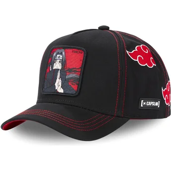 Cap kaareva black snapback Itachi Uchiha Naruto Capslab