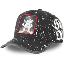 lippikset-kaareva-musta-saadettava-nauha-tag-whi-lumikki-disney-capslab