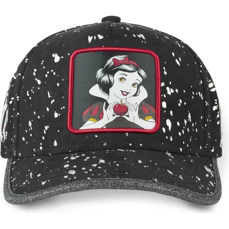 lippikset-kaareva-musta-saadettava-nauha-tag-whi-lumikki-disney-capslab lippikset-kaareva-musta-saadettava-nauha-tag-whi-lumikki-disney-capslab