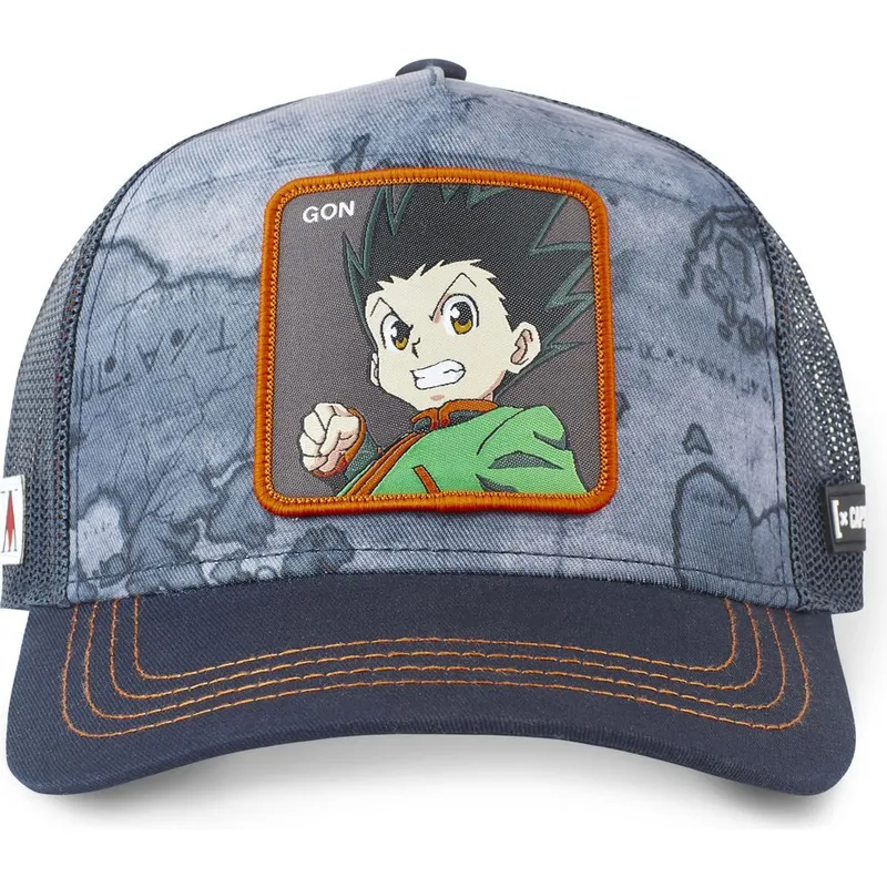 lippikset-kaareva-rekka-laivastonsininen-snapback-gon2-gon-freecss-hunter-x-hunter-capslab