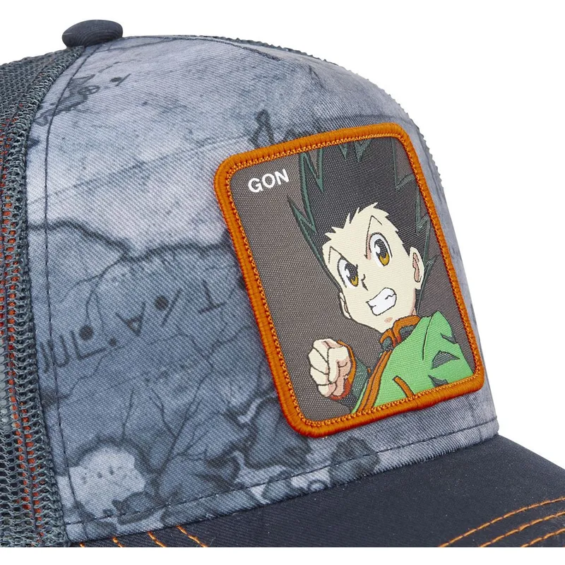 lippikset-kaareva-rekka-laivastonsininen-snapback-gon2-gon-freecss-hunter-x-hunter-capslab