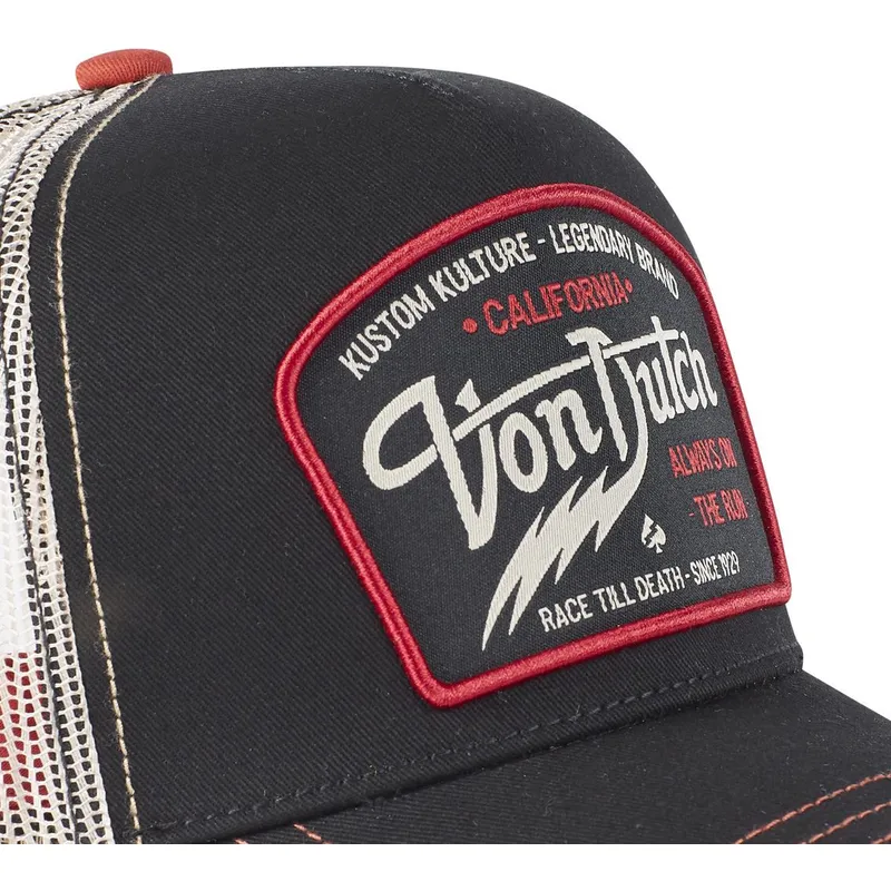 lippikset-kaareva-rekka-musta-snapback-thu-von-dutch