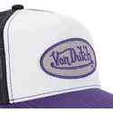 lippikset-kaareva-rekka-valkoinen-snapback-sum-pur-von-dutch