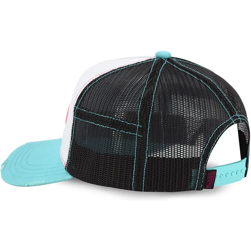 lippikset-kaareva-rekka-valkoinen-snapback-sum-pnk-von-dutch