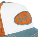 lippikset-kaareva-rekka-valkoinen-snapback-sum-hun-von-dutch
