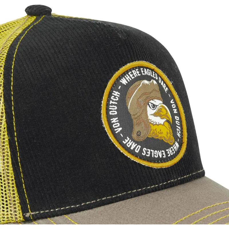 lippikset-kaareva-rekka-musta-snapback-where-eagles-dare-eag-von-dutch
