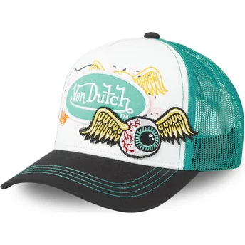 Cap kaareva green snapback Von Dutch