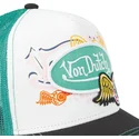 lippikset-kaareva-rekka-vihrea-snapback-pat-gre-von-dutch