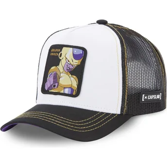 lippikset-kaareva-rekka-valkoinen-snapback-golden-dbsb1-fri1-frieza-dragon-ball-capslab