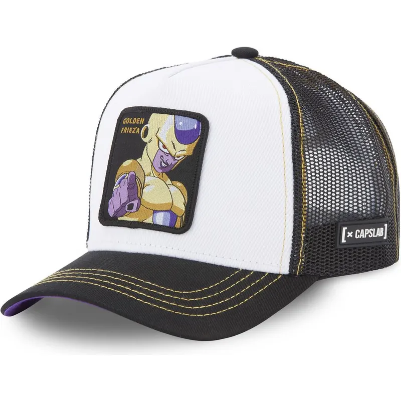lippikset-kaareva-rekka-valkoinen-snapback-golden-dbsb1-fri1-frieza-dragon-ball-capslab lippikset-kaareva-rekka-valkoinen-snapback-golden-dbsb1-fri1-frieza-dragon-ball-capslab
