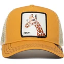 lippikset-kaareva-rekka-keltainen-snapback-so-high-the-farm-goorin-bros