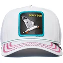 lippikset-kaareva-rekka-valkoinen-snapback-beach-bum-beach-bomber-the-farm-goorin-bros