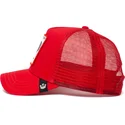 lippikset-kaareva-rekka-punainen-snapback-the-cock-the-farm-goorin-bros