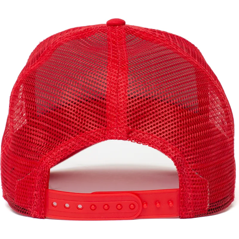 lippikset-kaareva-rekka-punainen-snapback-the-cock-the-farm-goorin-bros