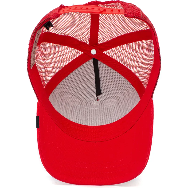 lippikset-kaareva-rekka-punainen-snapback-the-cock-the-farm-goorin-bros